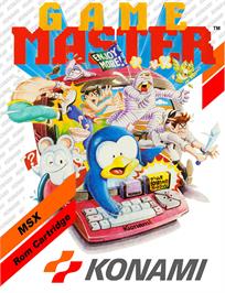Box cover for Game Master on the MSX.