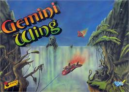 Box cover for Gemini Wing on the MSX.