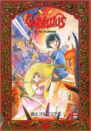 Box cover for Golvellius on the MSX.