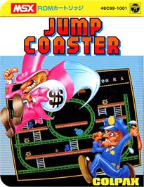 Box cover for Jump Coaster on the MSX.