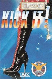 Box cover for Kick It on the MSX.