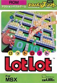 Box cover for Lot Lot on the MSX.