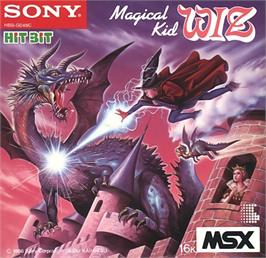 Box cover for Magical Kid Wiz on the MSX.