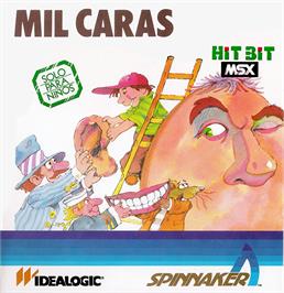 Box cover for Mil Caras on the MSX.