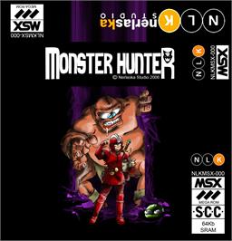 Box cover for Monster Hunter on the MSX.