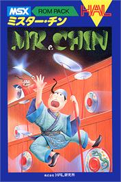 Box cover for Mr. Chin on the MSX.