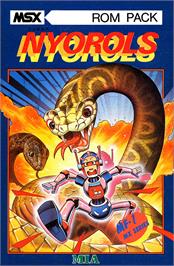 Box cover for Nyorols on the MSX.