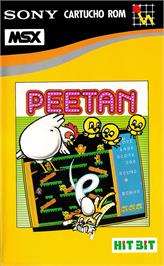 Box cover for Peetan on the MSX.