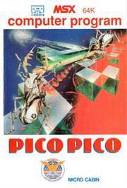 Box cover for Pico Pico on the MSX.