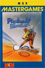 Box cover for Pinball Blaster on the MSX.