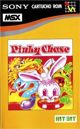 Box cover for Pinky Chase on the MSX.