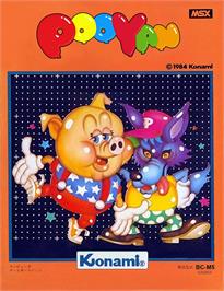 Box cover for Pooyan on the MSX.