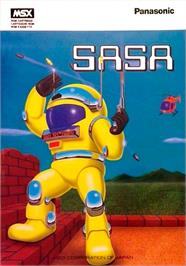Box cover for Sasa on the MSX.