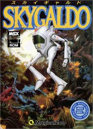 Box cover for Sky Galdo on the MSX.