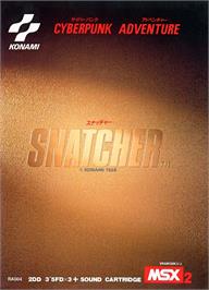 Box cover for Snatcher on the MSX.