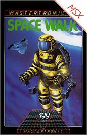 Box cover for Space Walk on the MSX.