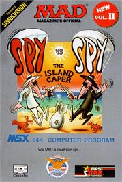 Box cover for Spy vs. Spy II: The Island Caper on the MSX.