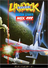 Box cover for Super Laydock - Mission Striker on the MSX.
