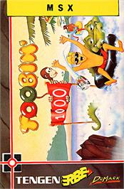 Box cover for Toobin' on the MSX.