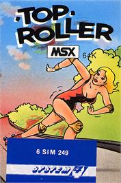 Box cover for Top Roller! on the MSX.