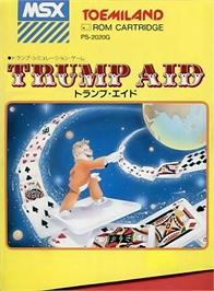 Box cover for Trumpaid on the MSX.