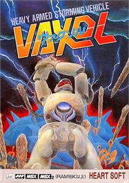 Box cover for Vaxol - Heavy Armed Storm Vehicle on the MSX.