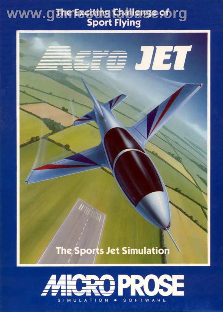 Acrojet - MSX - Artwork - Box