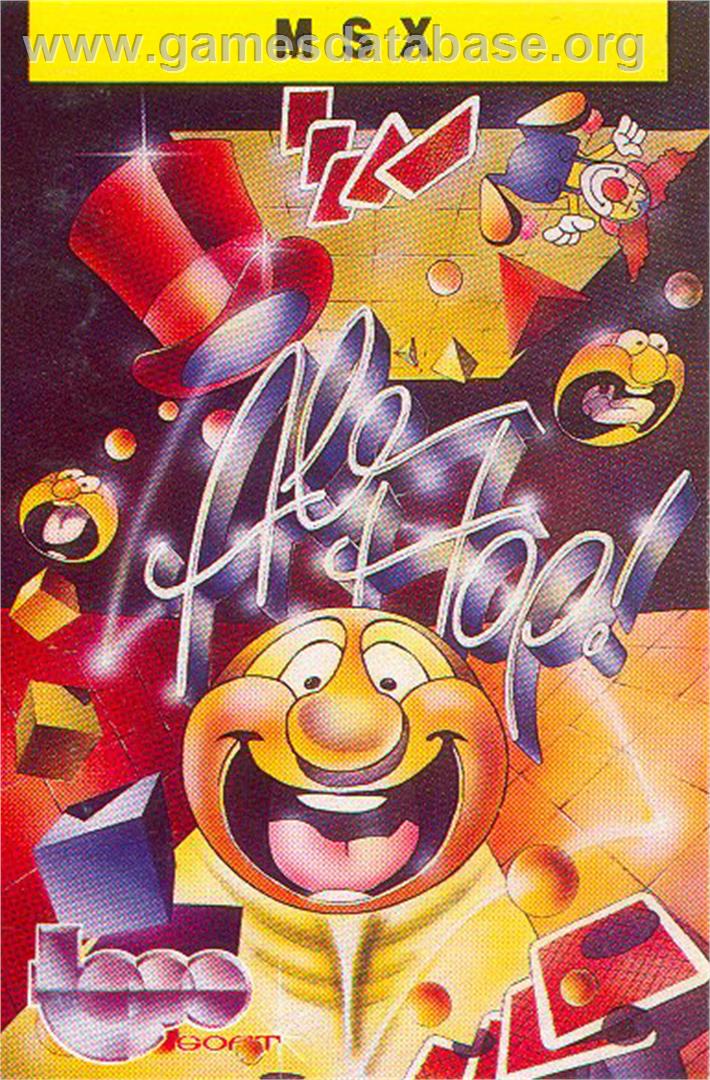 Ale Hop - MSX - Artwork - Box