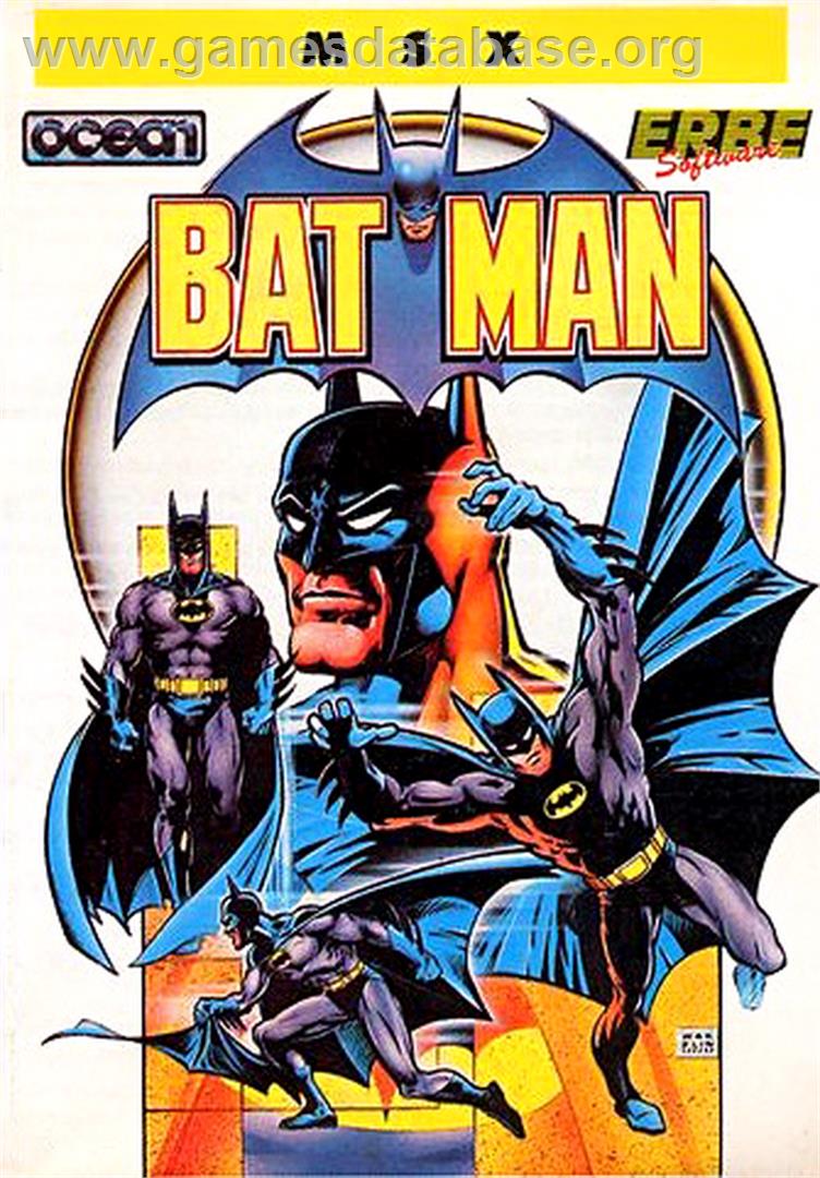 Batman - MSX - Artwork - Box