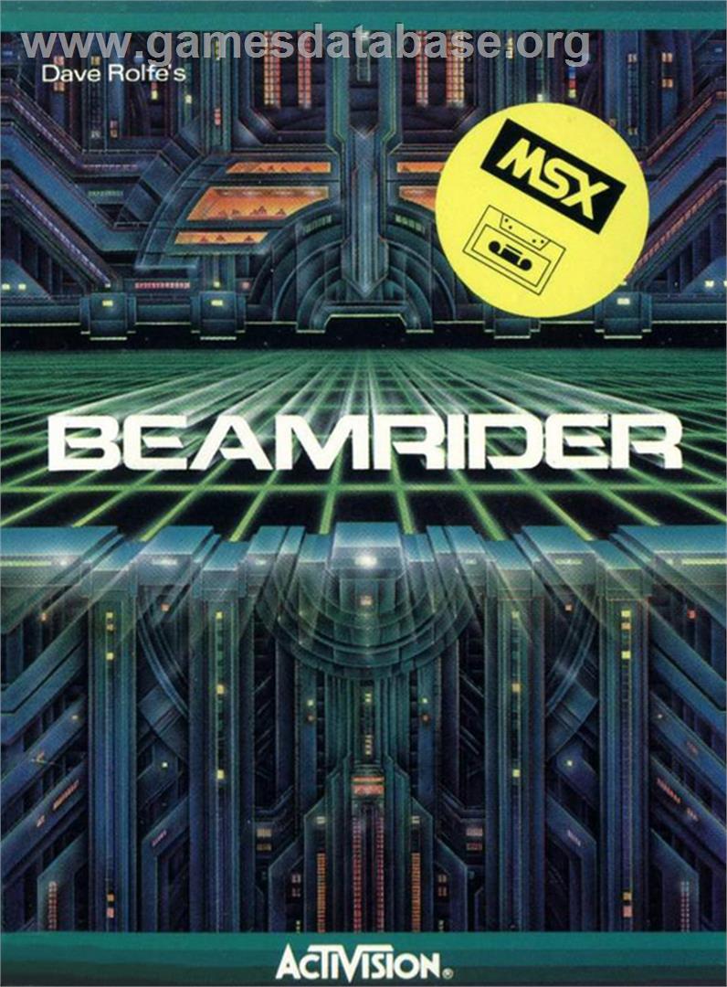 Beam Rider - MSX - Artwork - Box