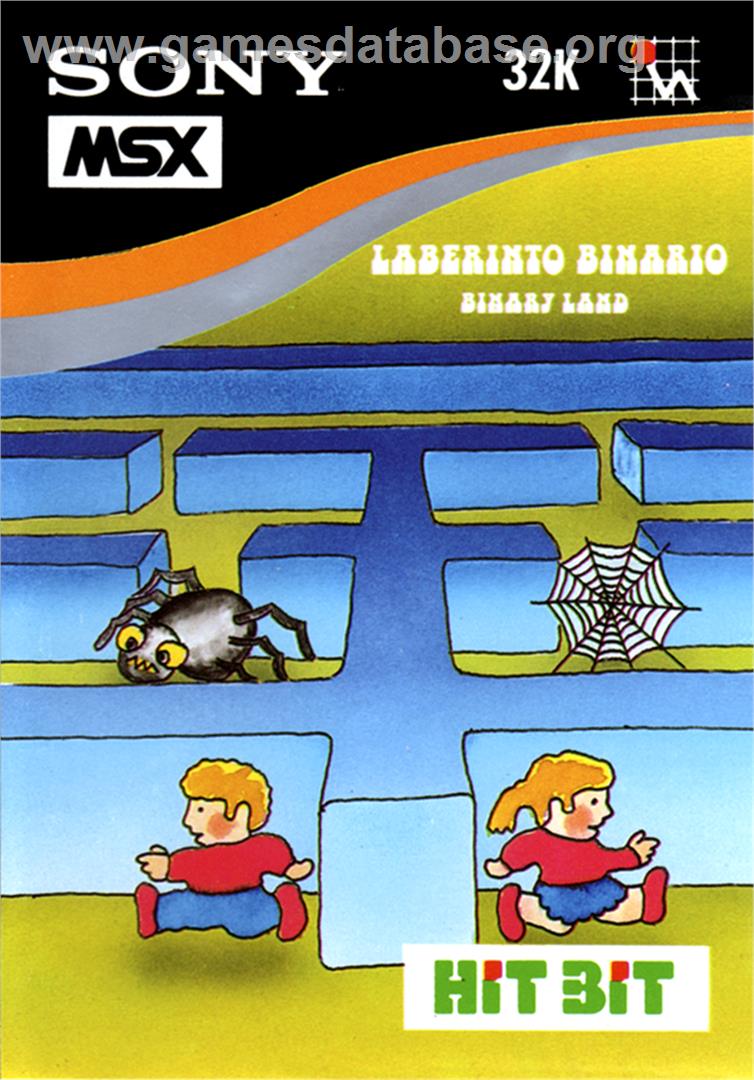 Binary Land - MSX - Artwork - Box