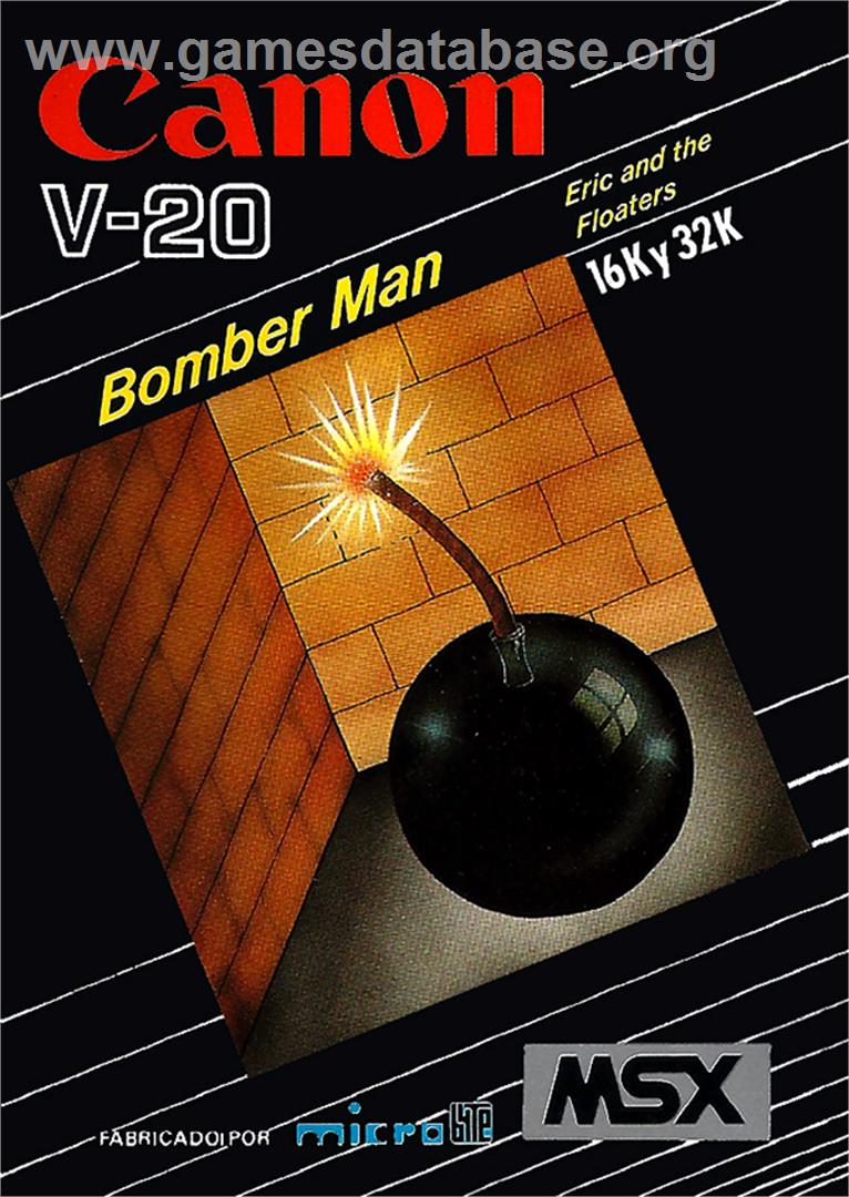 Bomber Man - MSX - Artwork - Box