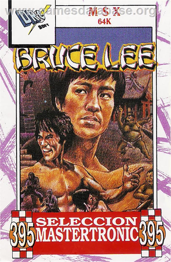 Bruce Lee - MSX - Artwork - Box