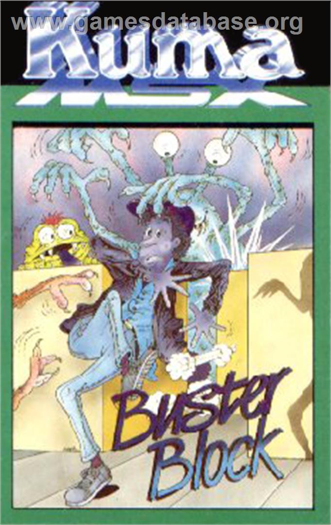 Buster Block - MSX - Artwork - Box