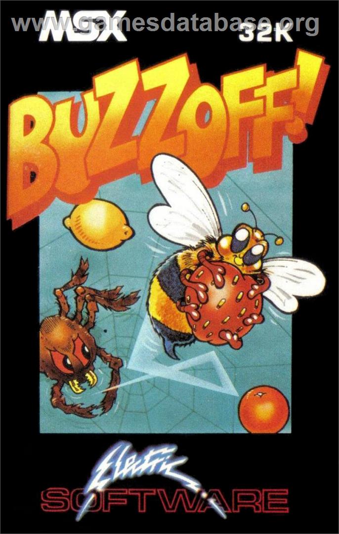 Buzz Off! - MSX - Artwork - Box
