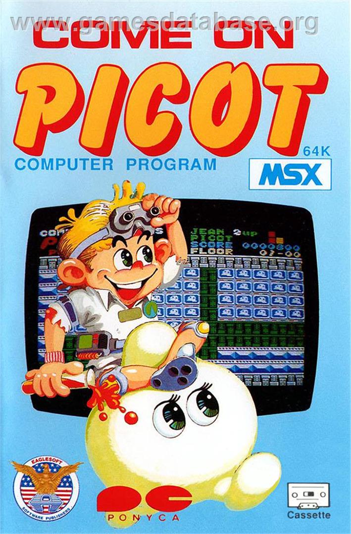 Come On! Picot - MSX - Artwork - Box