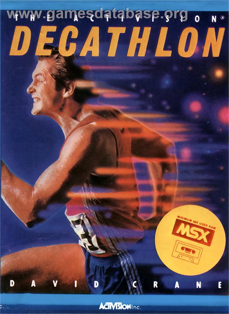 Decathlon - MSX - Artwork - Box