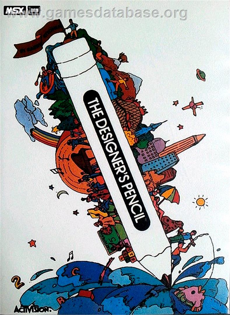 Designer's Pencil, The - MSX - Artwork - Box