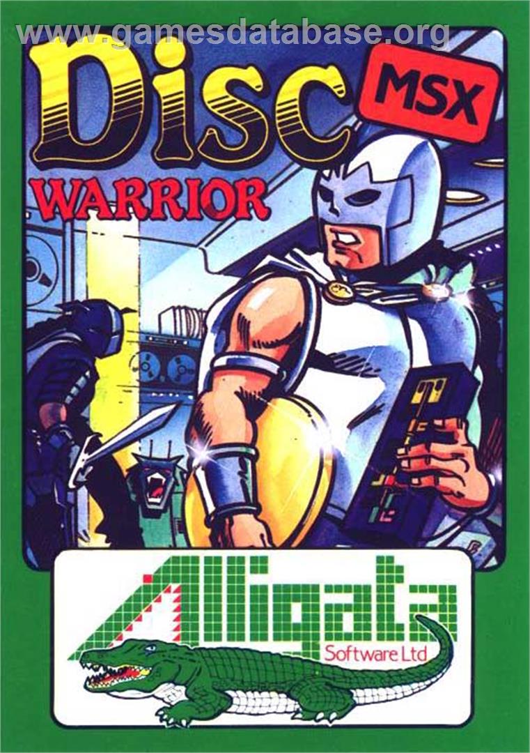 Disc Warrior - MSX - Artwork - Box