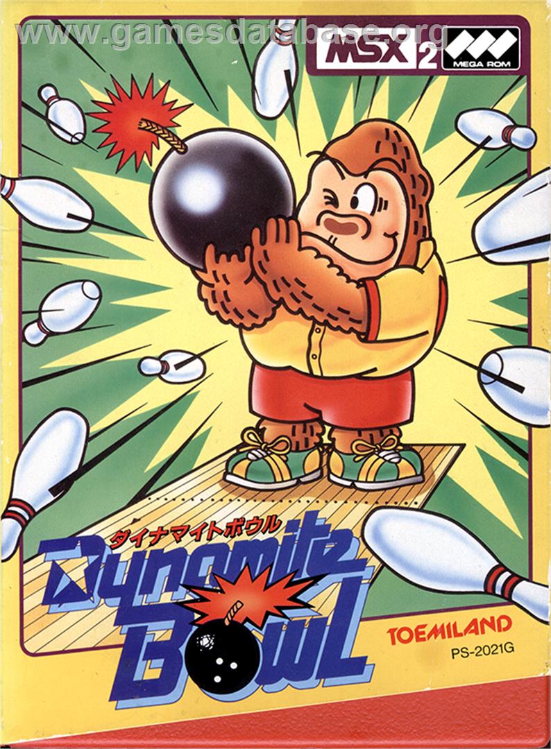 Dynamite Bowl - MSX - Artwork - Box