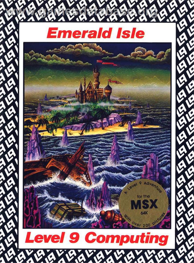 Emerald Isle - MSX - Artwork - Box