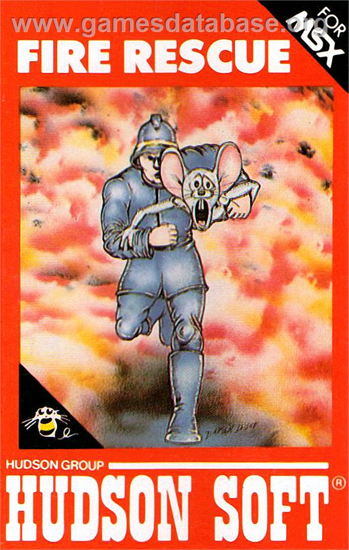 Fire Rescue - MSX - Artwork - Box