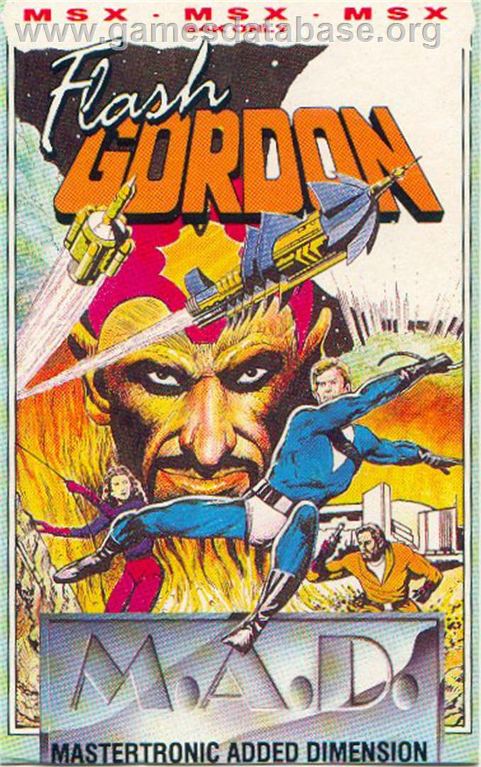 Flash Gordon - MSX - Artwork - Box