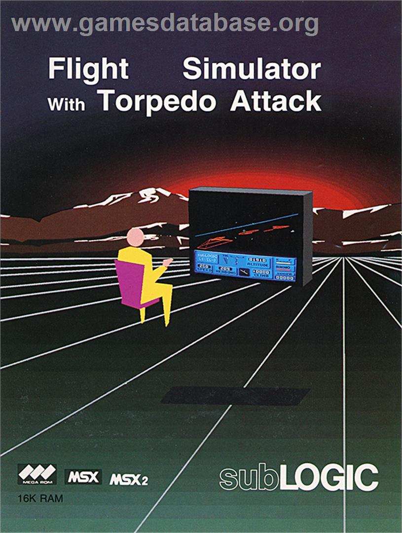 Flight Simulator - MSX - Artwork - Box