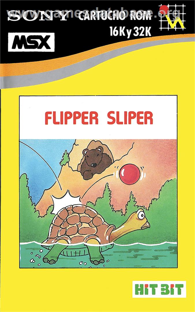Flipper Slipper - MSX - Artwork - Box