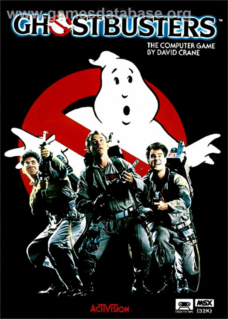 Ghostbusters - MSX - Artwork - Box