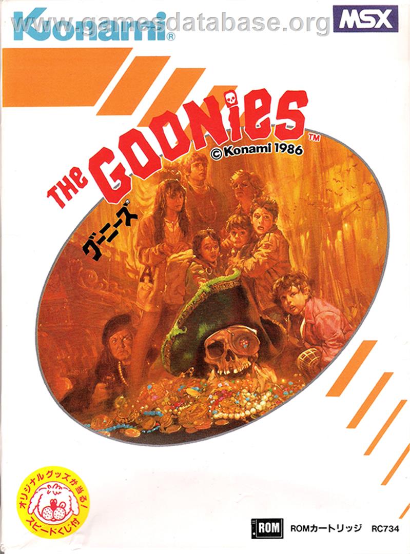 Goonies, The - MSX - Artwork - Box