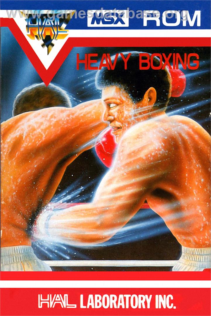 Heavy Boxing - MSX - Artwork - Box