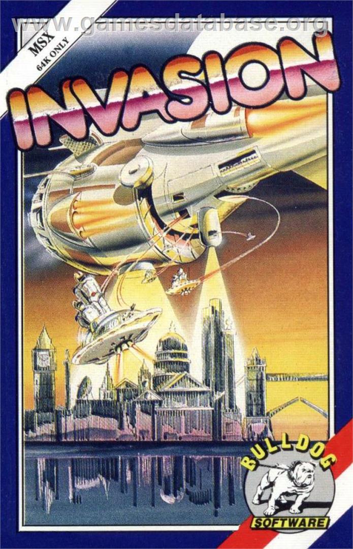 Invasion - MSX - Artwork - Box