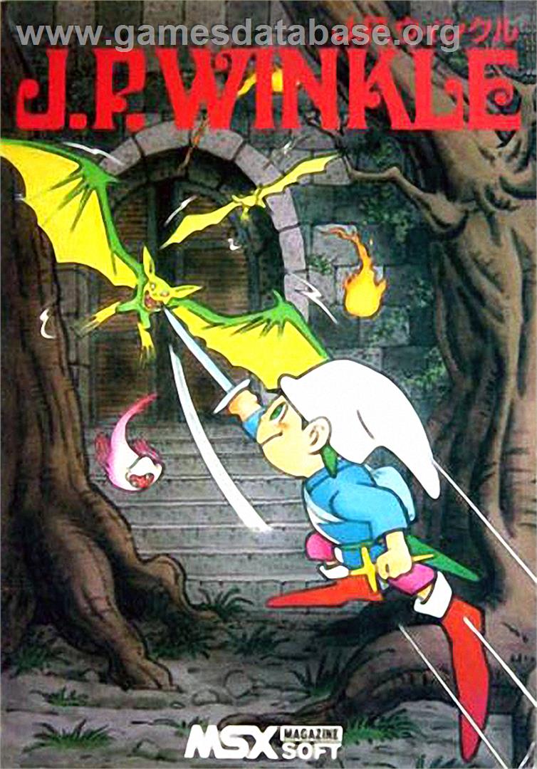 J.p. Winkle - MSX - Artwork - Box